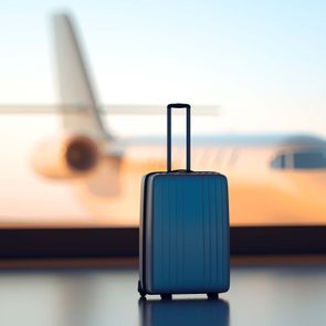 Luggage in airport