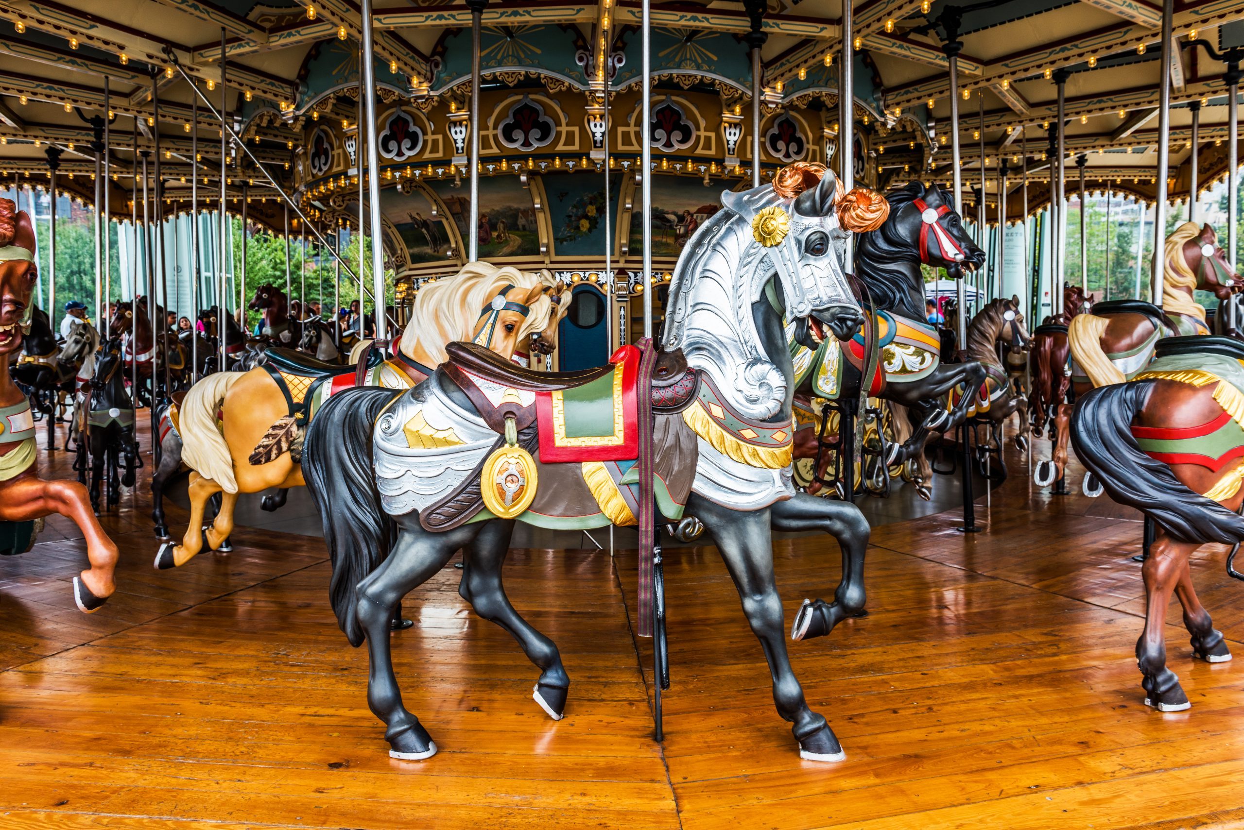 Carousel in Brooklyn Bridge Park