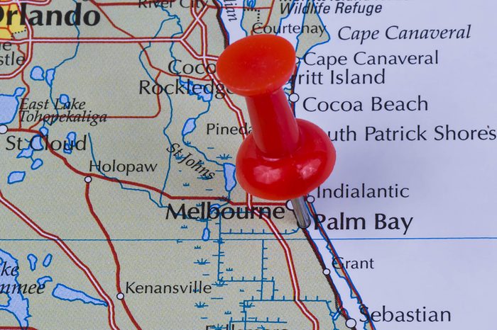 Melbourne-map