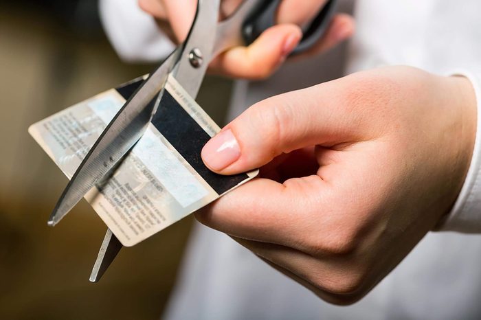 Credit Card, Debt, Cutting.