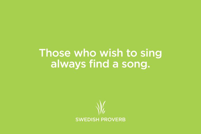 swedish proverb