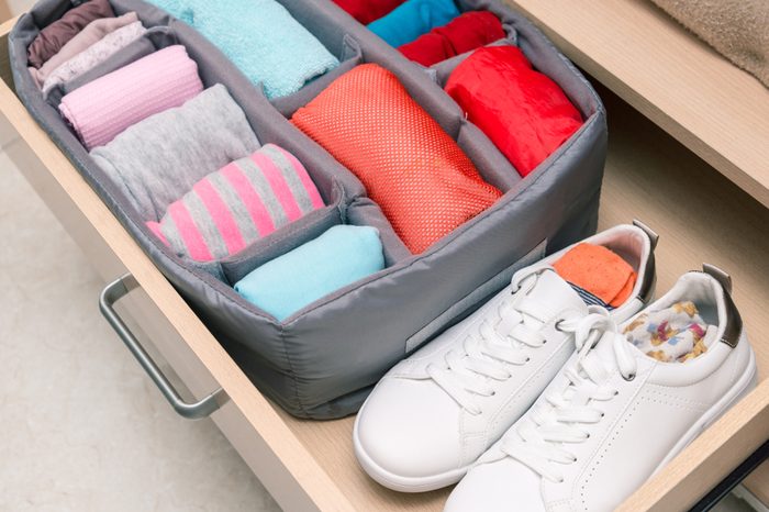 wardrobe drawer organizer