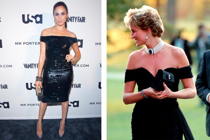 Meghan Markle Princess Diana outfits