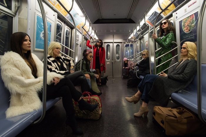 Sandra Bullock, Cate Blanchett, Rihanna, Mindy Kaling, Awkwafina, Helena Bonham Carter, Anne Hathaway, Sarah Paulson