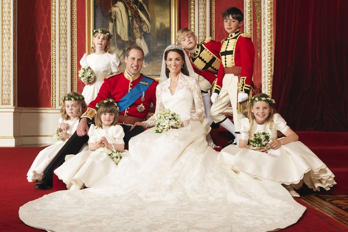 Official Portraits of the wedding of Prince William and Catherine Middleton, London, Britain - 29 Apr 2011