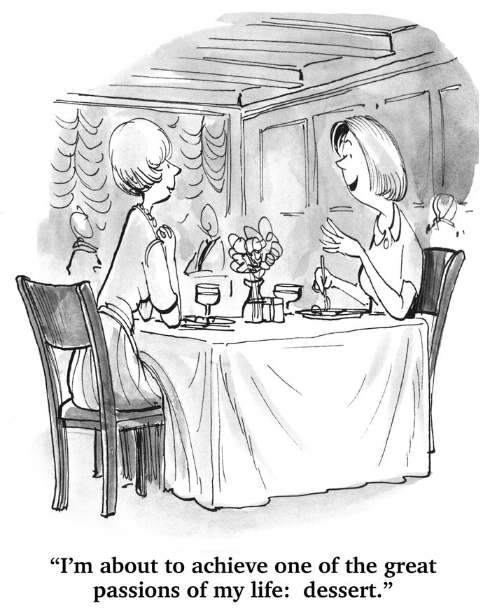 dessert cartoon