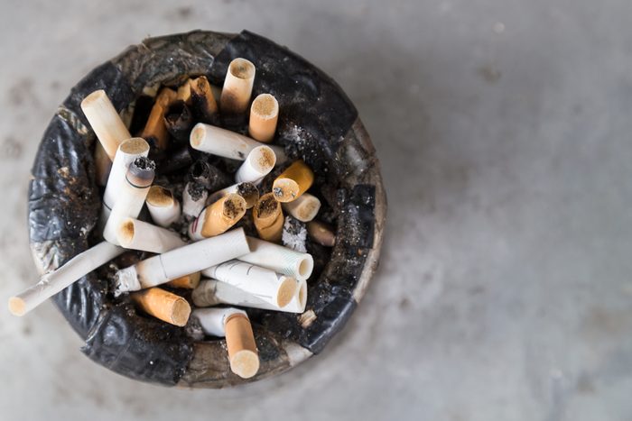 White vinegar uses smoke odor