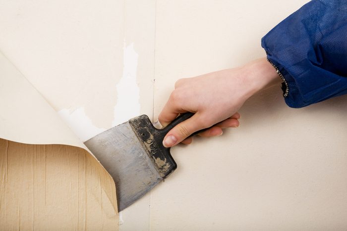vinegar uses peel off wallpaper