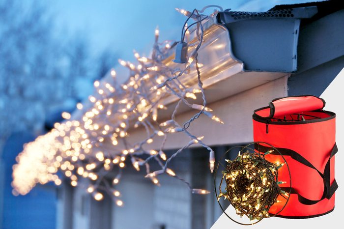 Outdoor Christmas Light Storage Inset