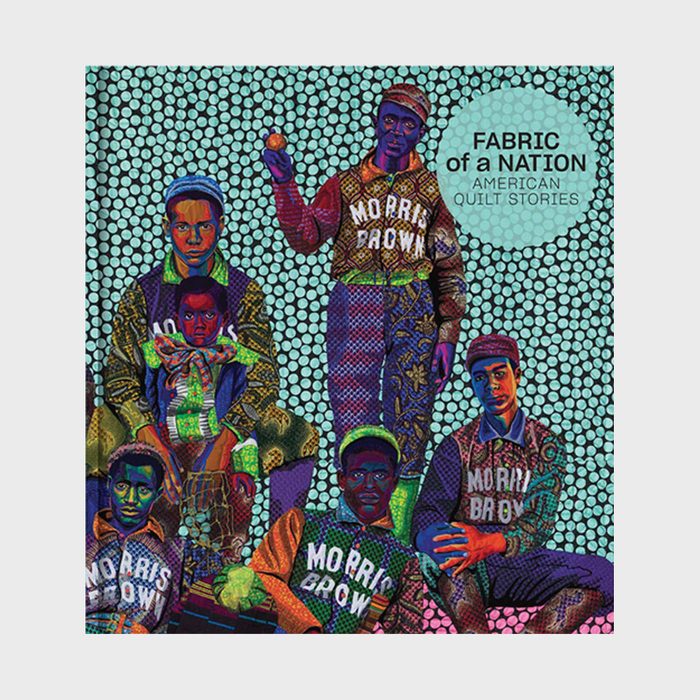 Quilted figures wearing 