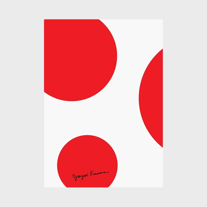 Red circles are positioned on a white background with 