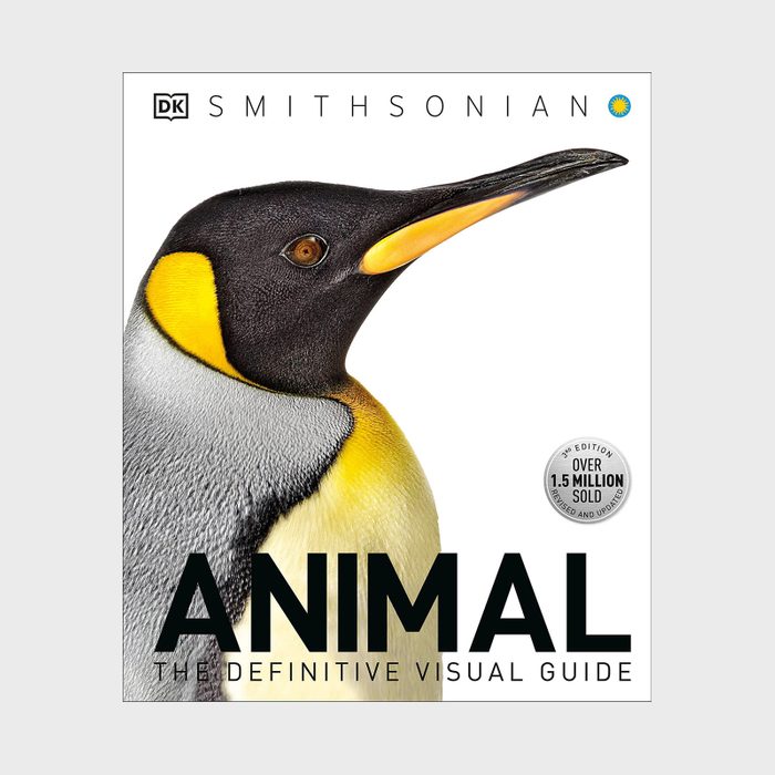 Penguin faces left prominently on a book cover; text reads 