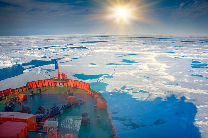 Icebreaker before