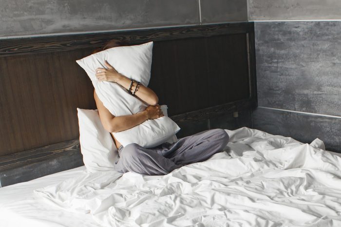 bed pillows sleep