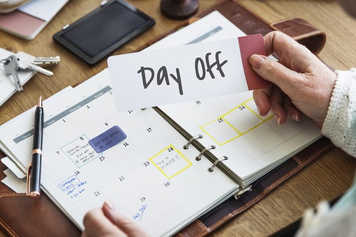 Day Off Annual Leave Relaxation Holiday Vacation Concept