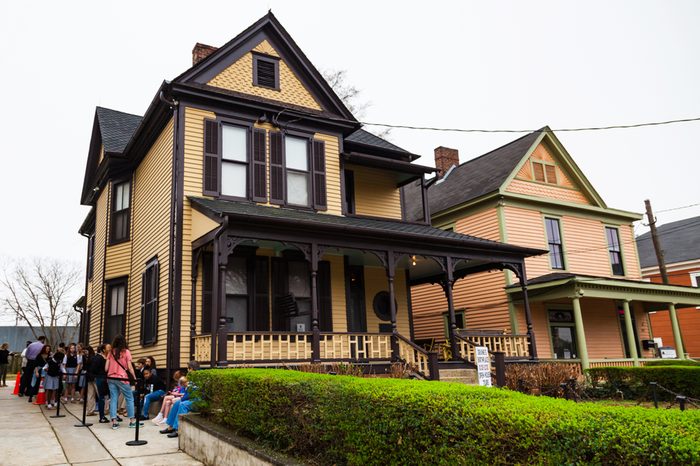 February 23, 2018. Birth Home of Martin Luther King, Jr. Martin Luther King Jr. National Historic Site and Preservation District. Atlanta, Georgia, USA.