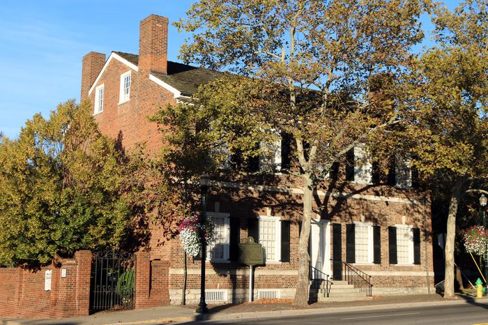 LEXINGTON, KY-OCTOBER, 2015: Mary Todd Lincoln House in Lexington. She lived here for 20 years until she moved to Illinois and married Abraham Lincoln.