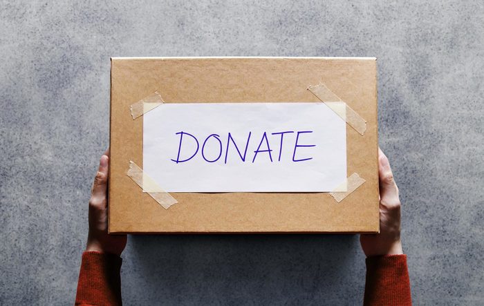 donation box