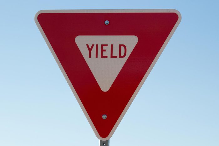 Yield ahead