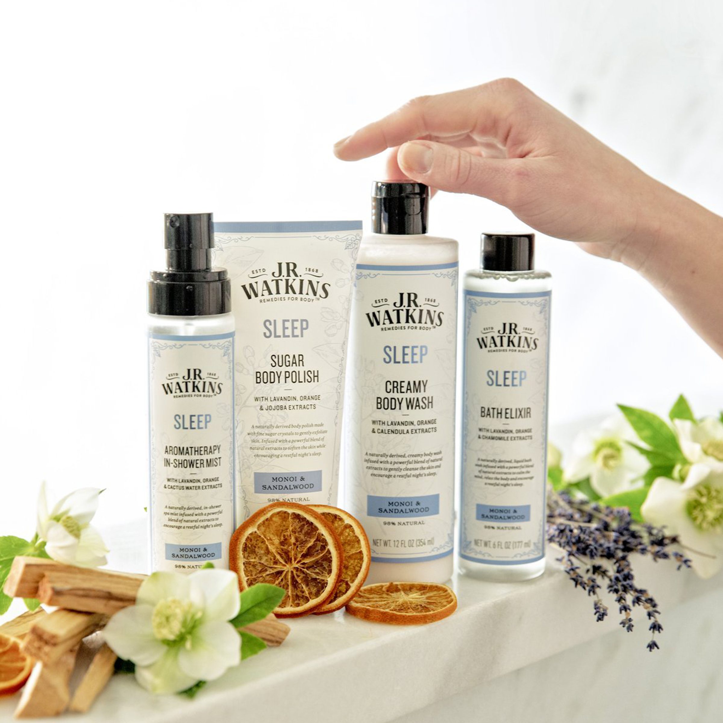 J.r. Watkins Sleep Bath Regimen