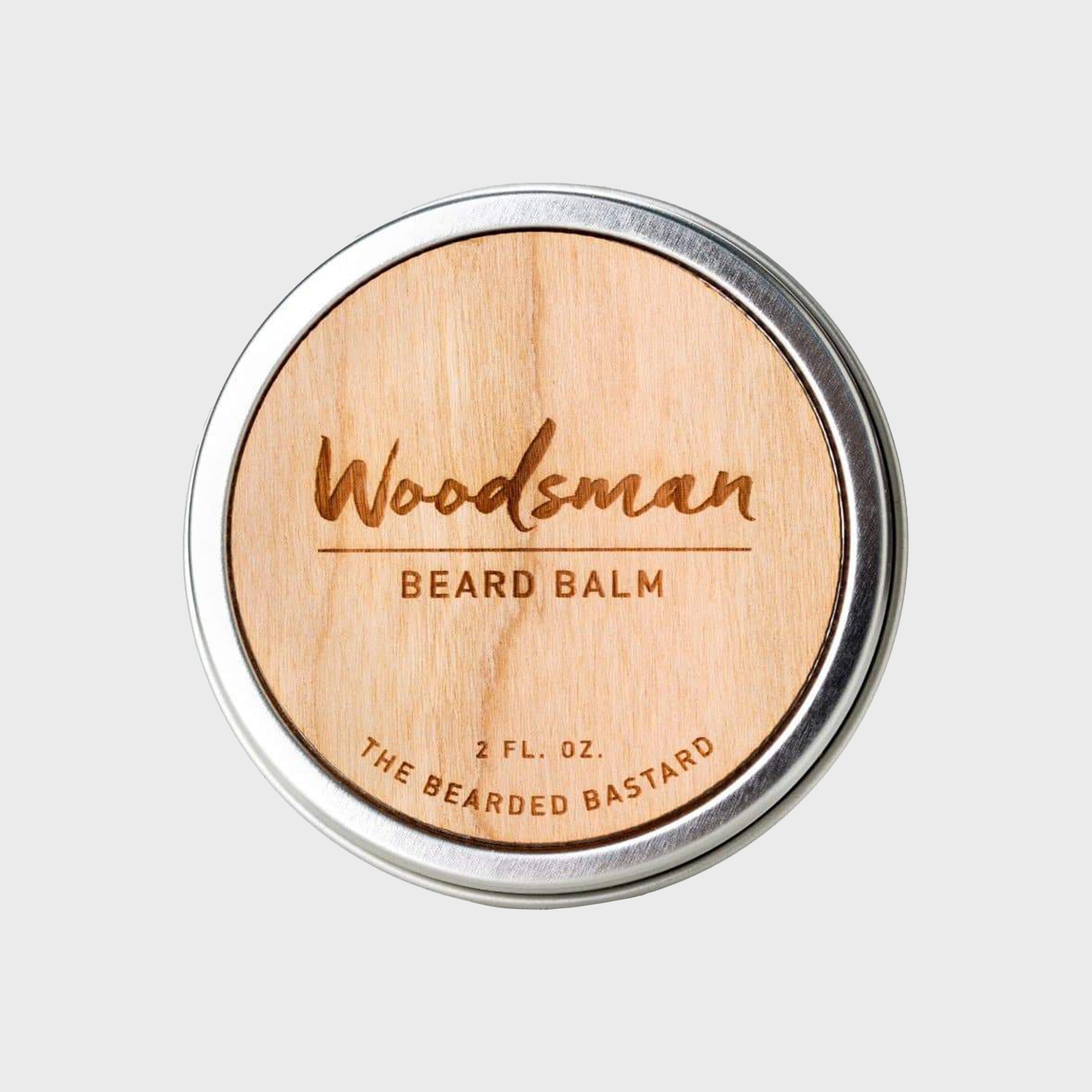 The Bearded Bastard Woodsman Classic Beard Balm