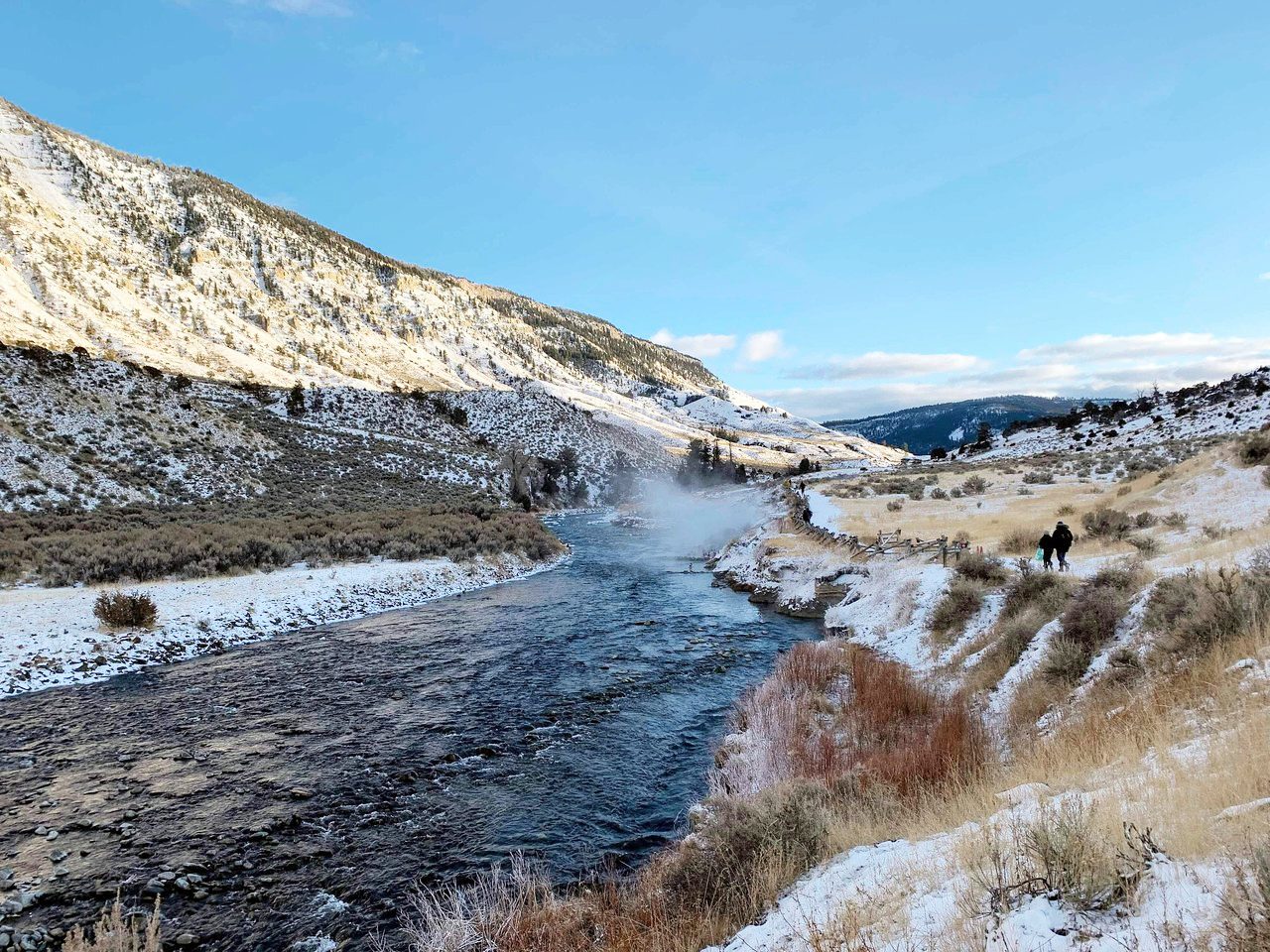 boiling river