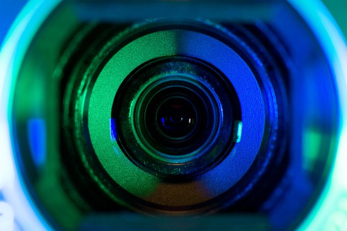 Video camera lens