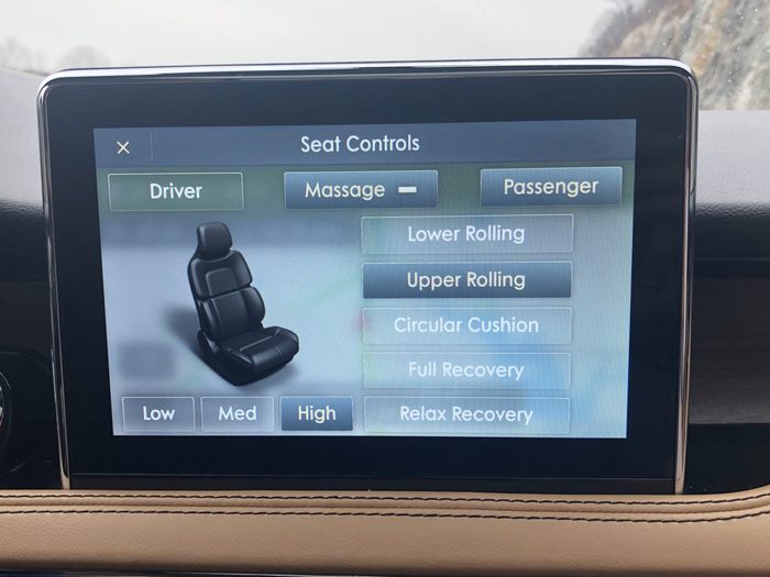 car seat massager