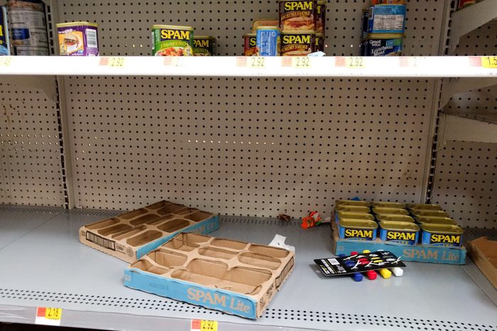 walmart shelves