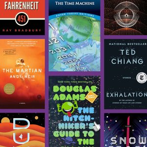 Book cover collage showcasing 