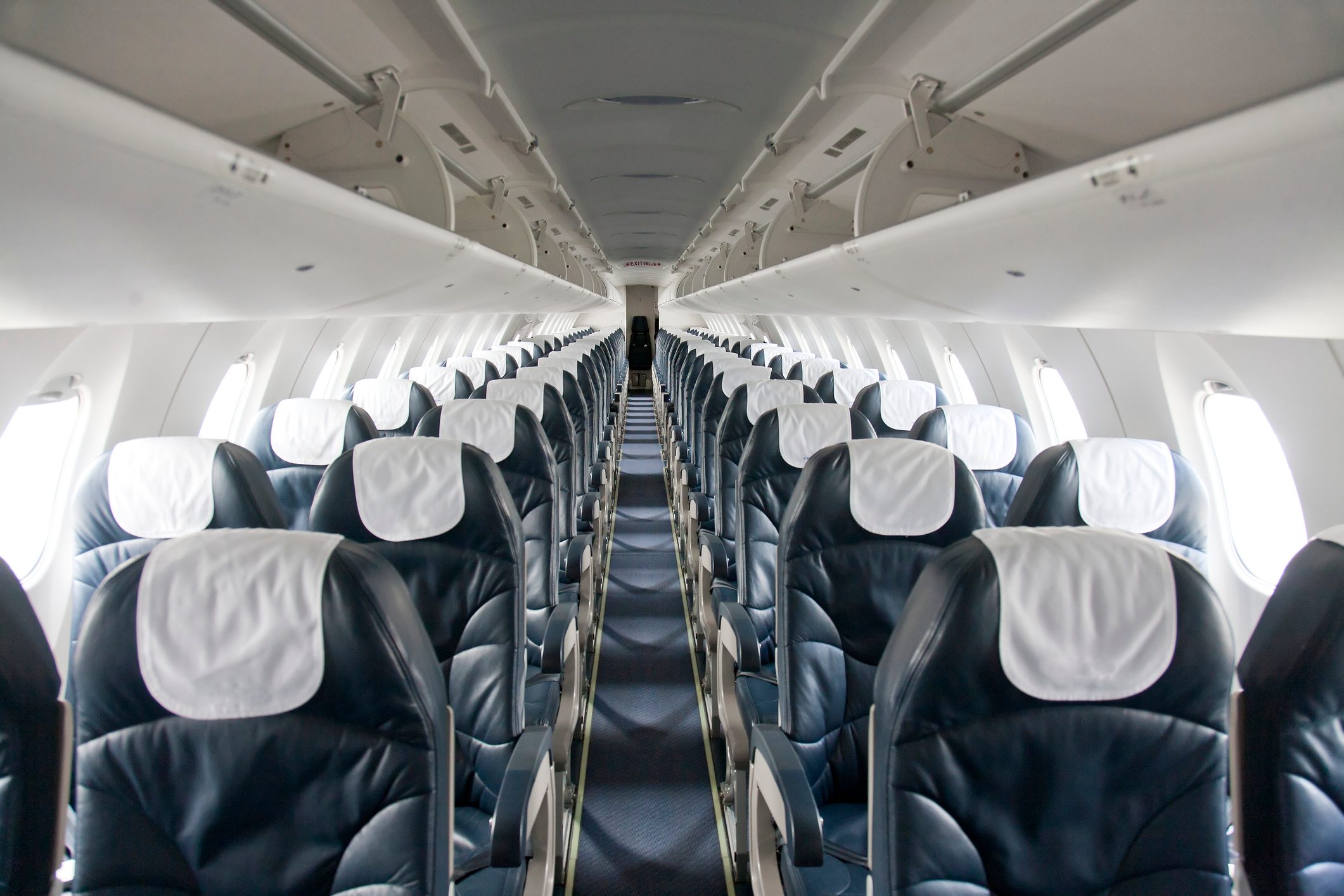 Empty airplane