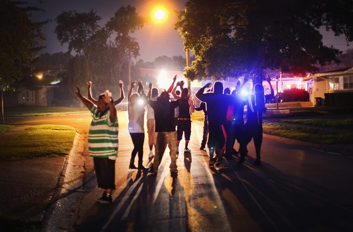 Outrage In Missouri Town After Police Shooting Of 18-Yr-Old Man