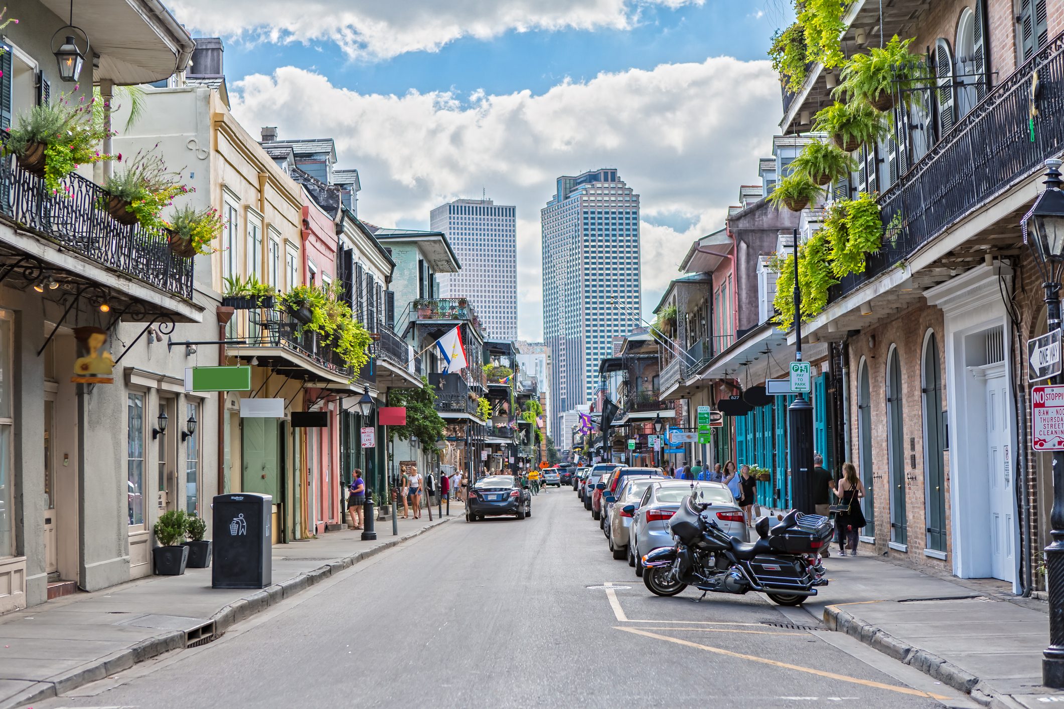 Royal Street in New Orleans, LA
