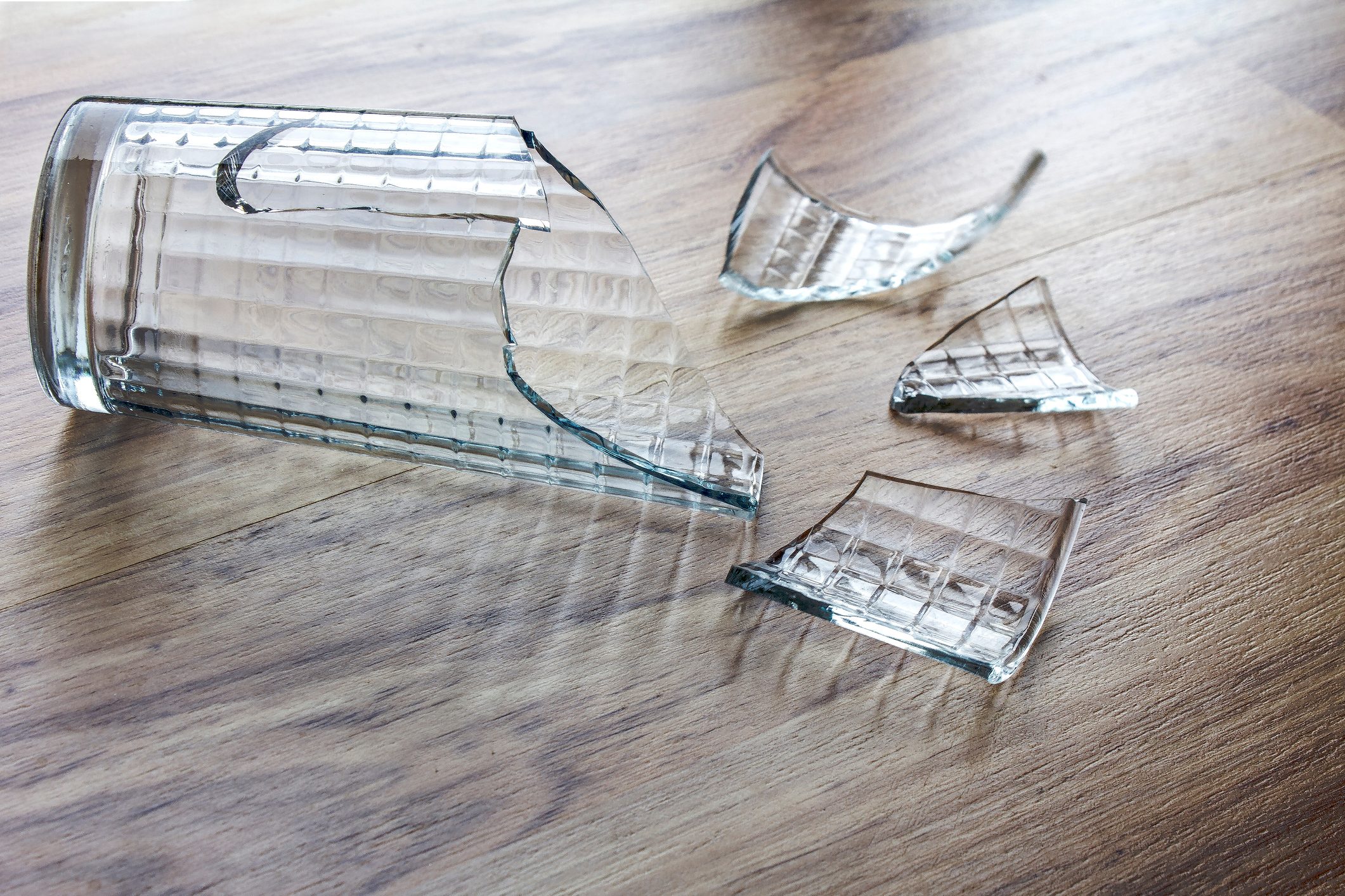 Broken Glass Cup 001