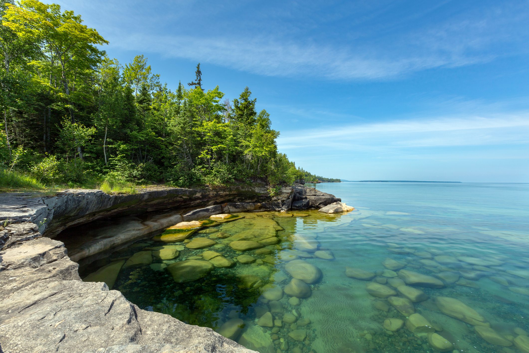 Paradise Cove on Lake Superior, Michigan