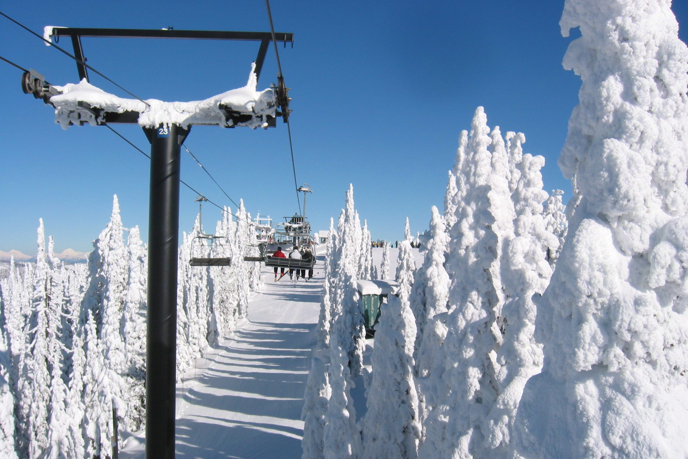 Fantastic day for skiing