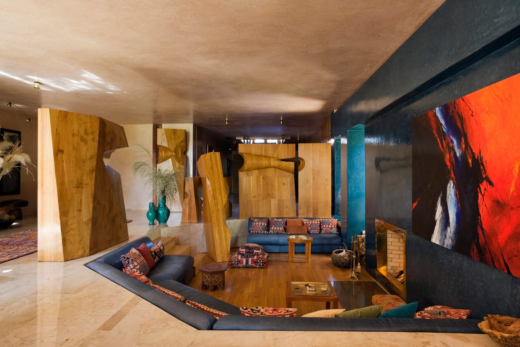 Zniber house in Morocco built by Jean-Francois Zevaco