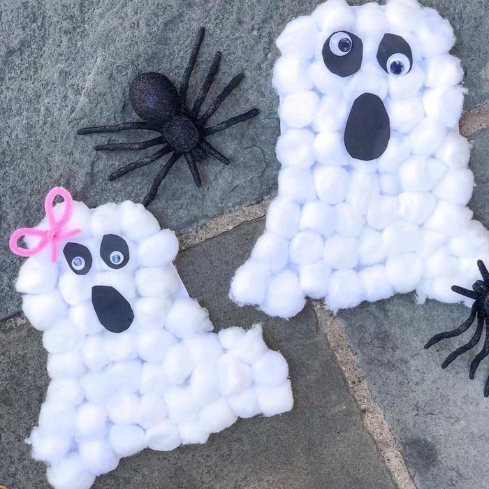 Cotton Ball Ghost Kourtney Collins