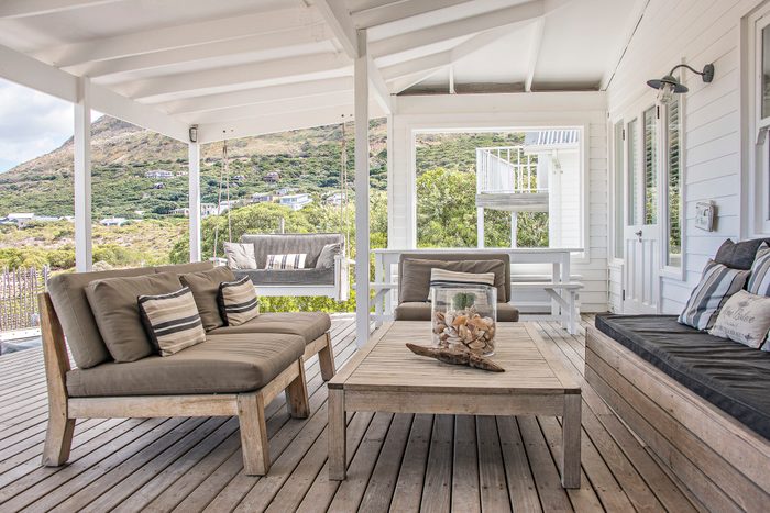 Wooden terrace