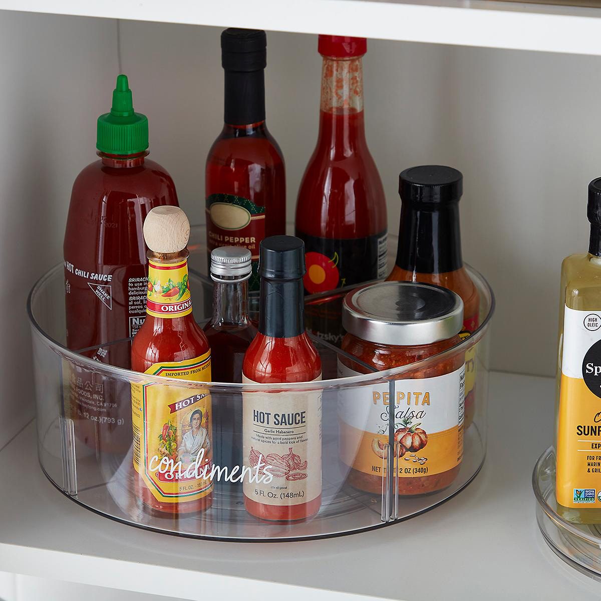 Divided Lazy Susan