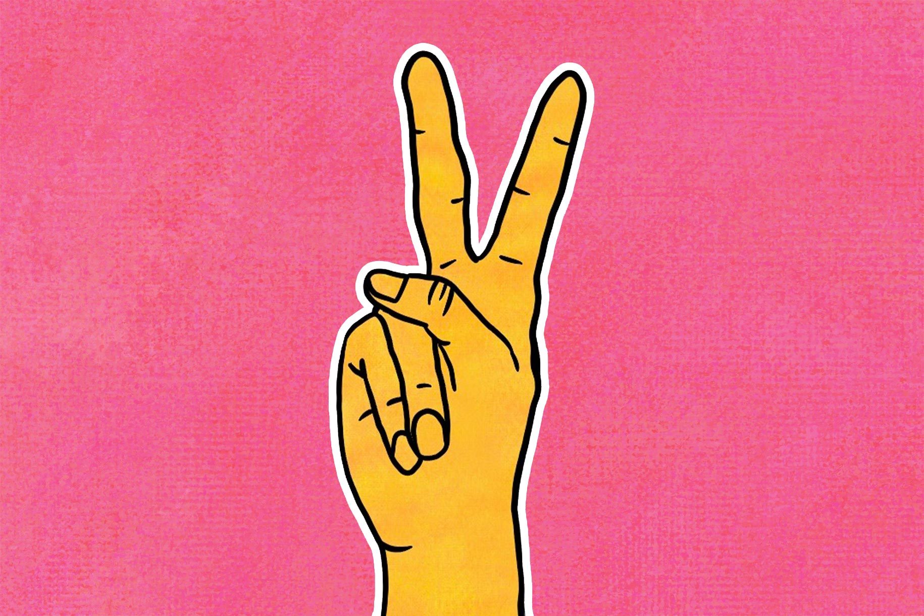 V sign