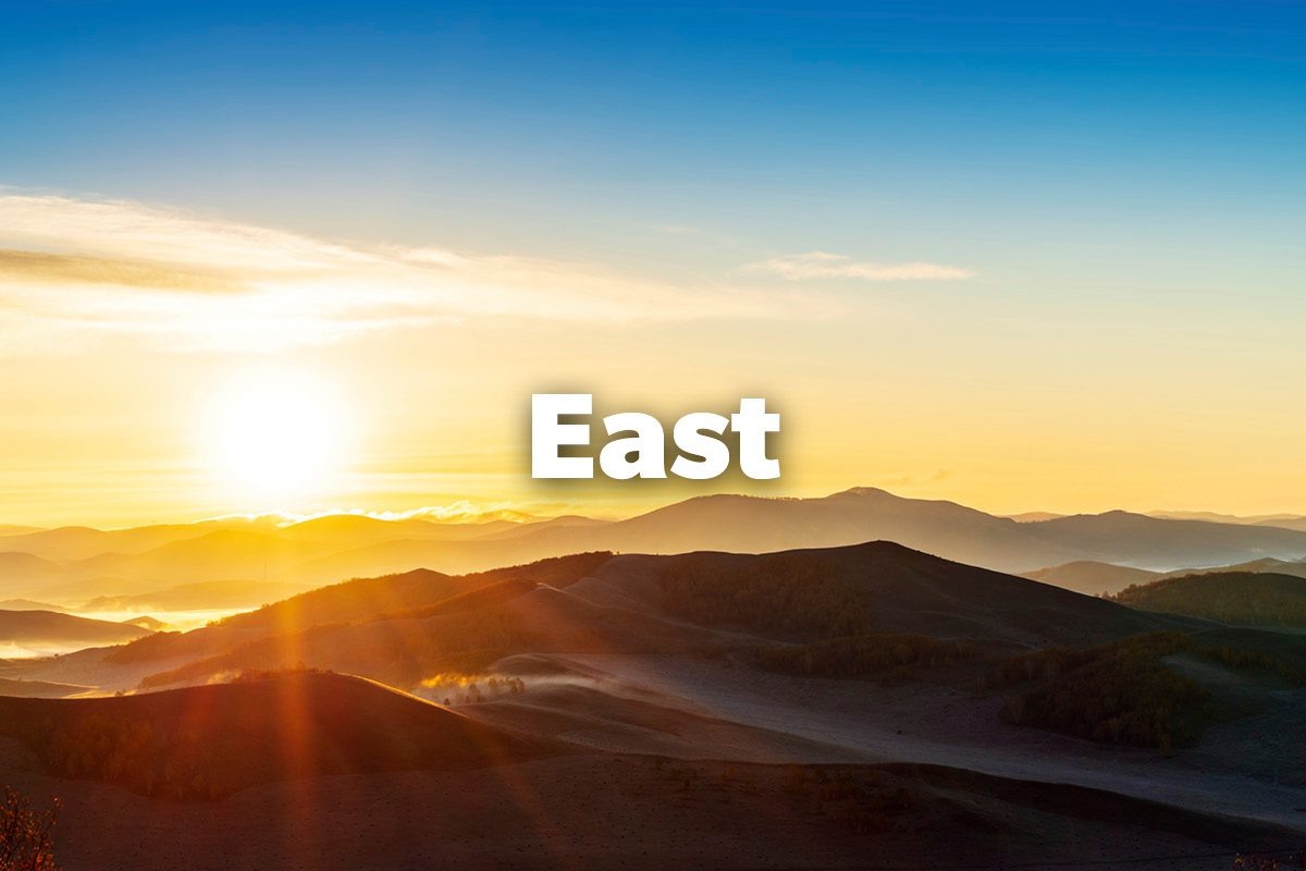 East