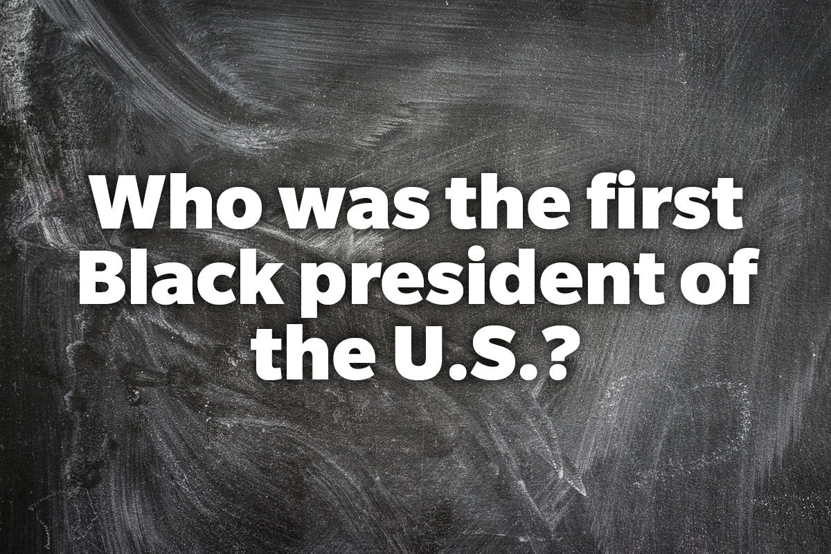 Who was the first Black president of the U.S.?