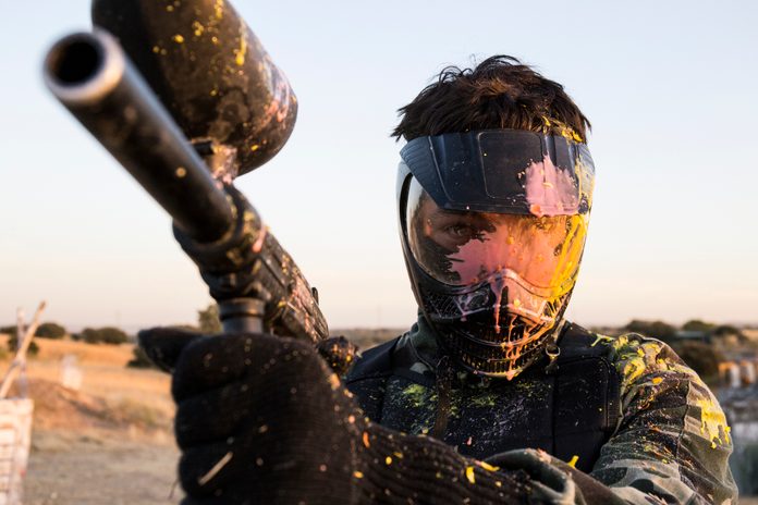 Paintball on father's day