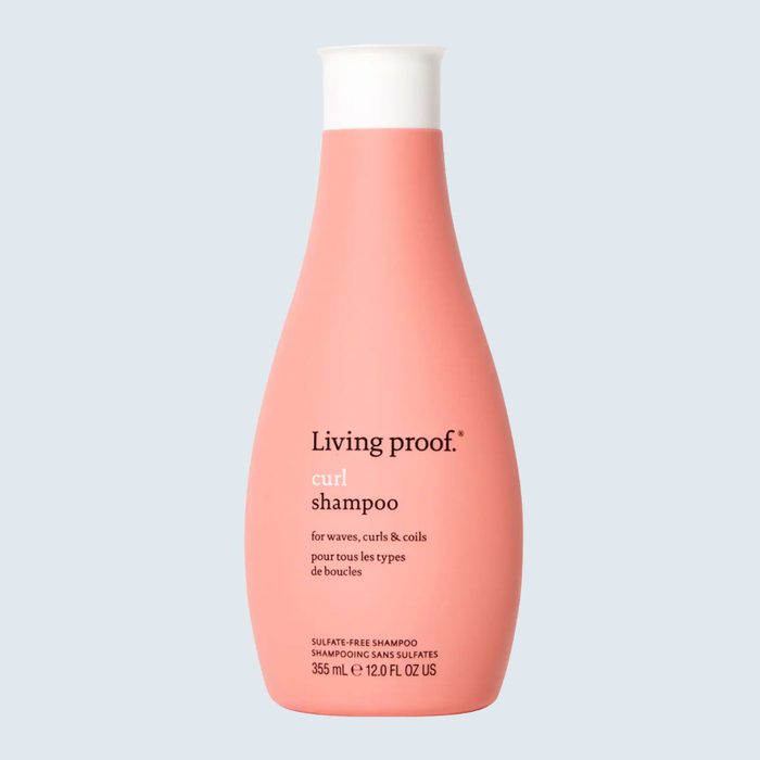 A pink bottle labeled 