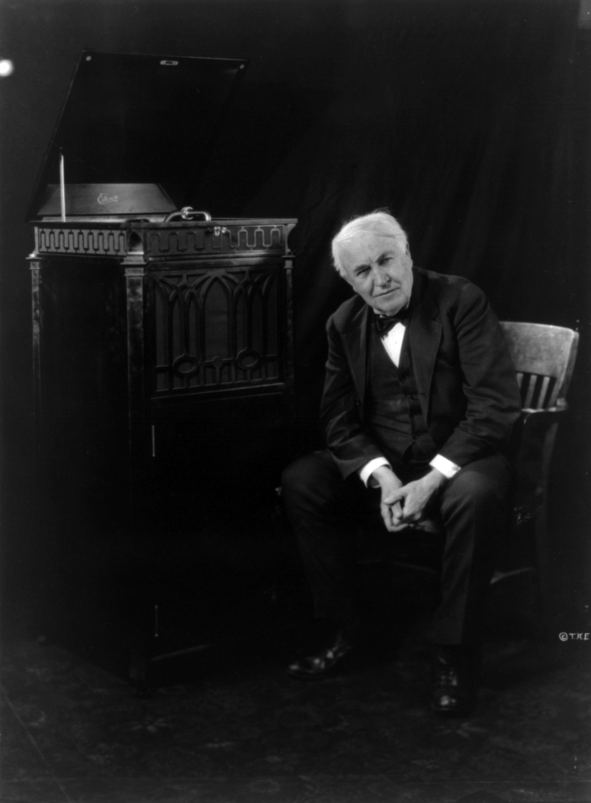Portrait of Thomas Edison