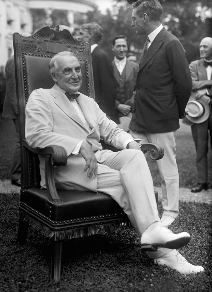 Portrait photo of U.S. President Warren Harding