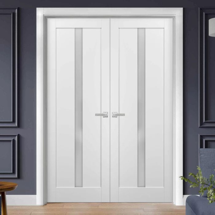 Glass Quadro French Doors Hardware Kit Ecomm Via Wayfair.com