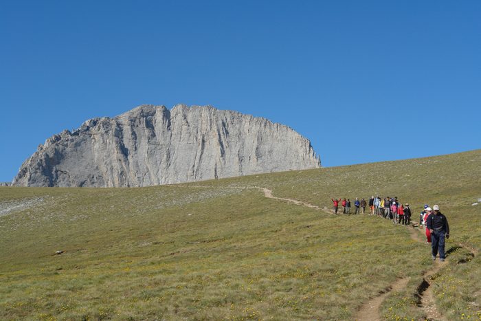 Climbing Mountain olympus