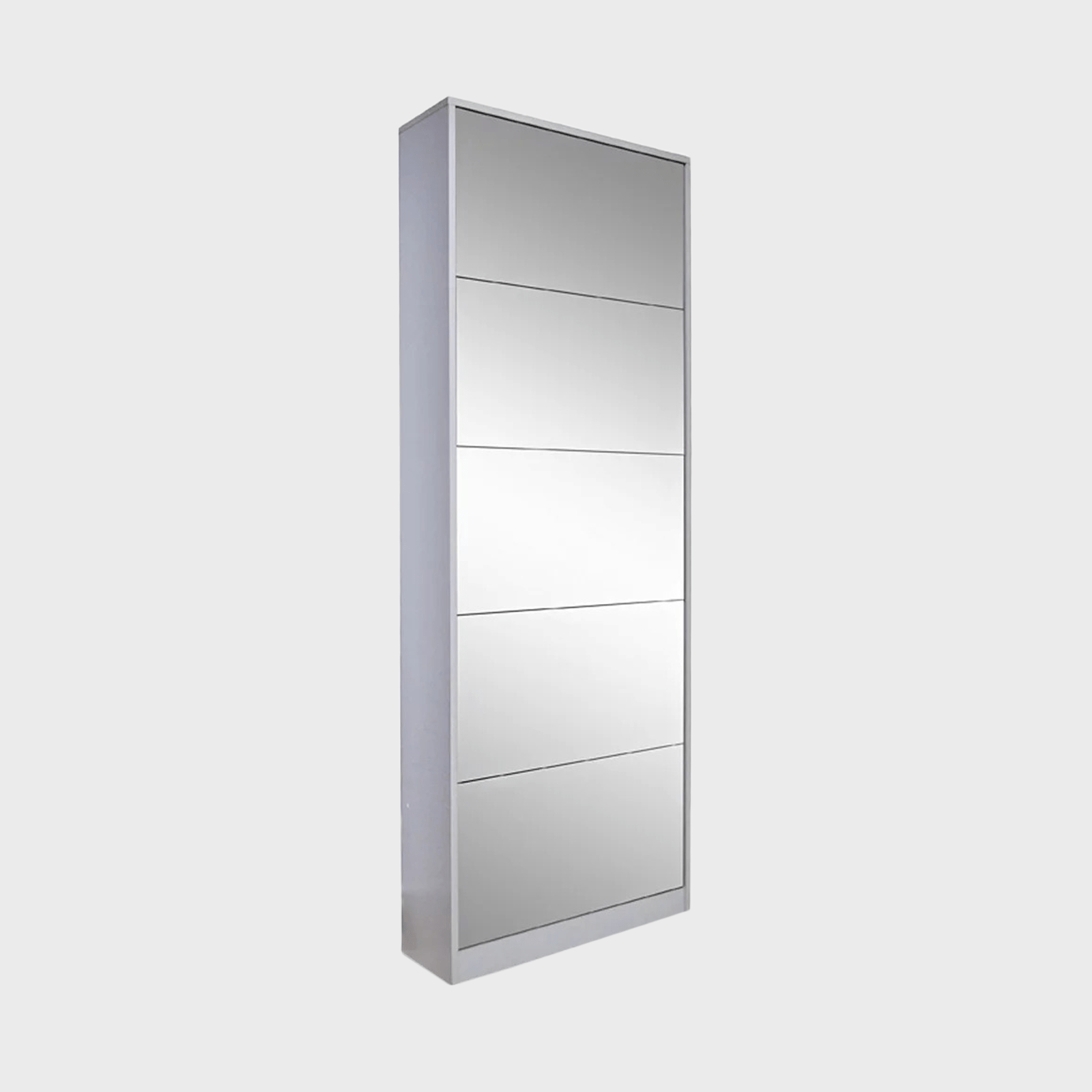 Organized Life Shoe Storage Cabinet With Mirror Ecomm Via Walmart.com